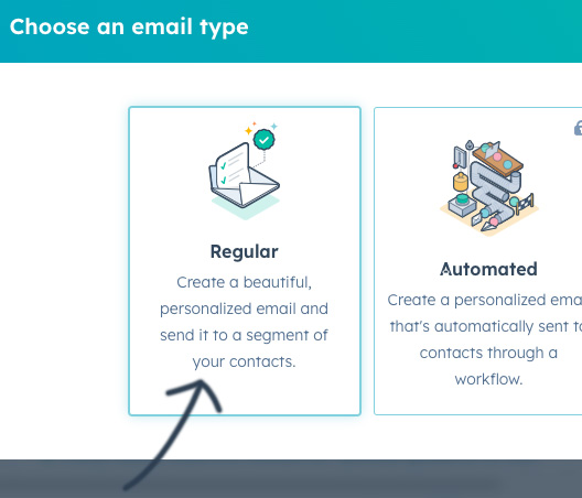 HubSpot help screen